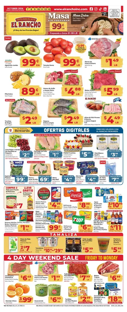 El Rancho Supermercado Weekly Ad
