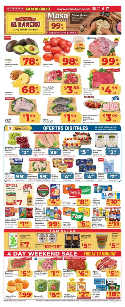 El Rancho Supermercado Weekly Ad