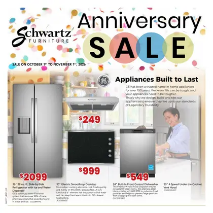 Schwartz Furniture Indexed Monthly 