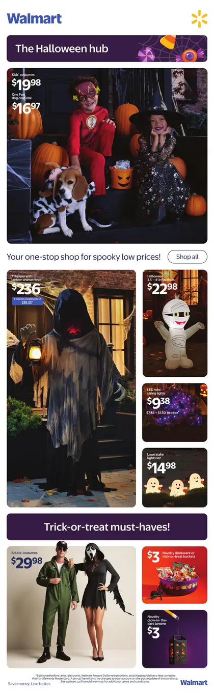 Walmart The Halloween Hub