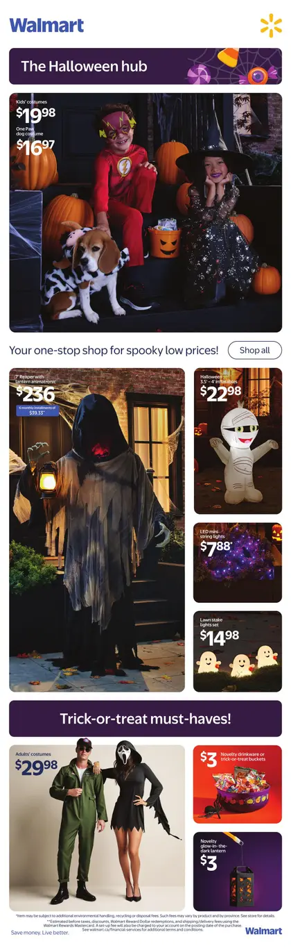Walmart The Halloween Hub