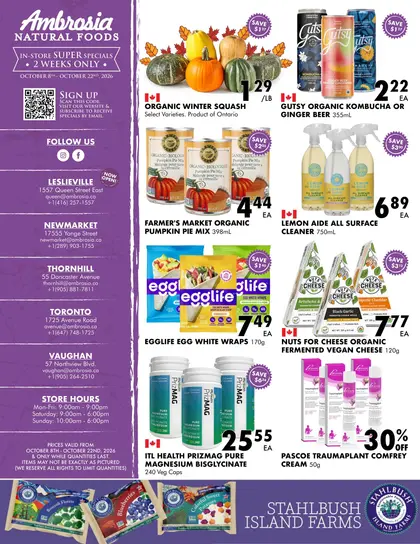 Ambrosia Natural Foods Bi Weekly Direct