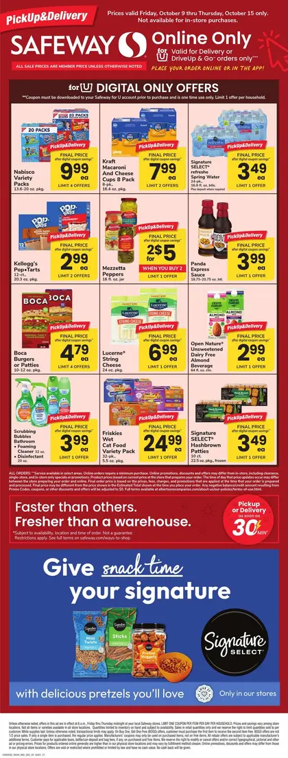 Safeway Bonus Online Savings