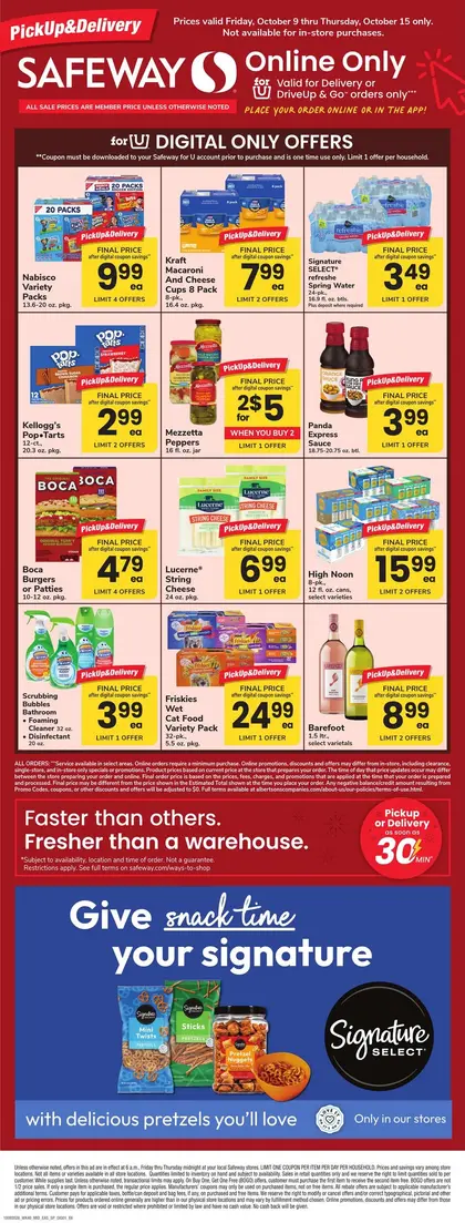 Safeway Bonus Online Savings