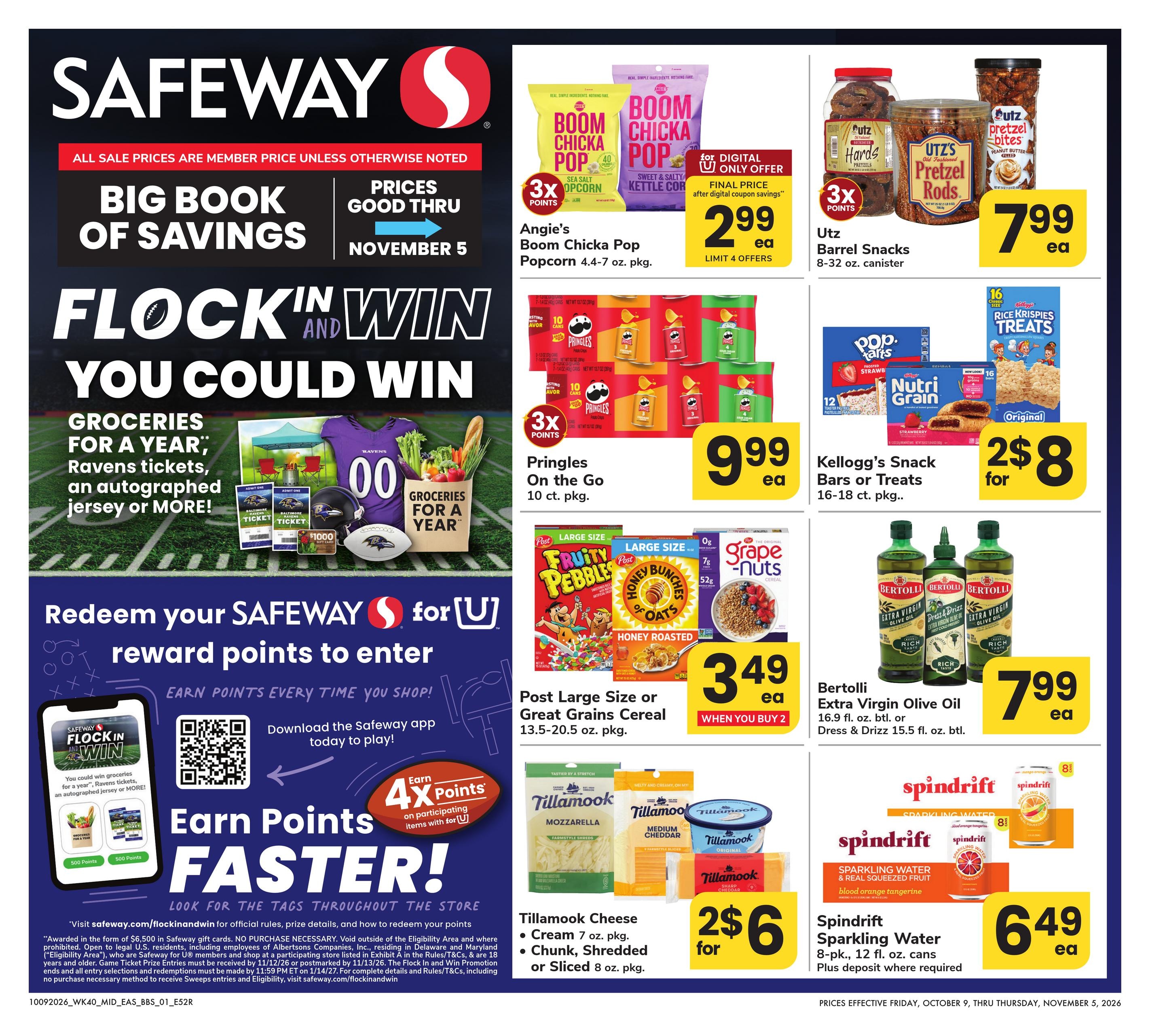 Safeway weekly ad page 1