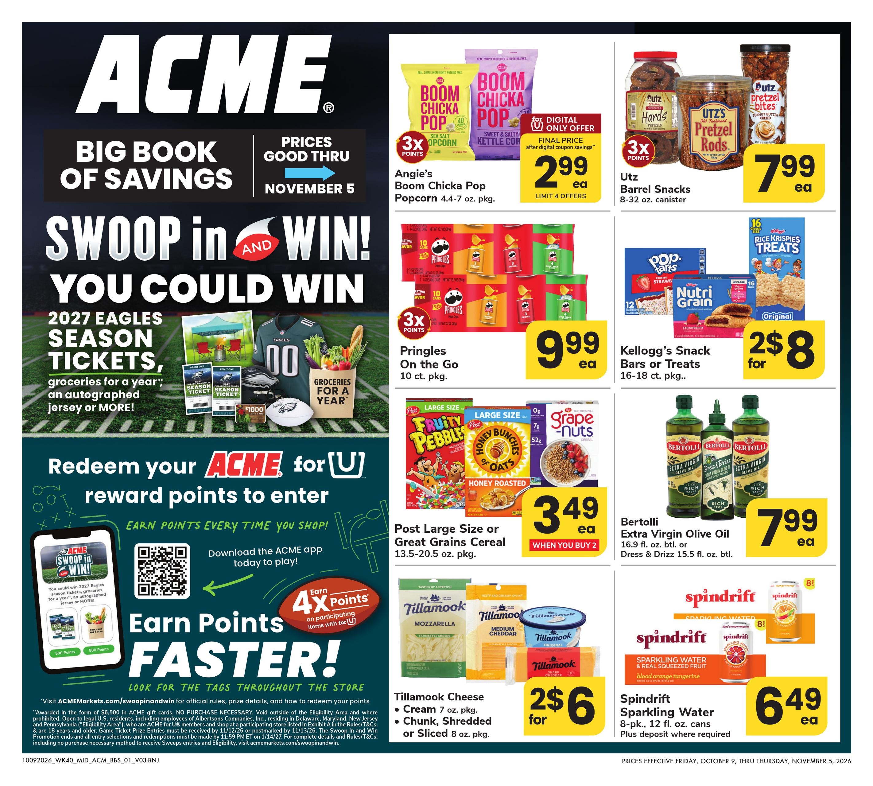 Acme Markets weekly ad page 1