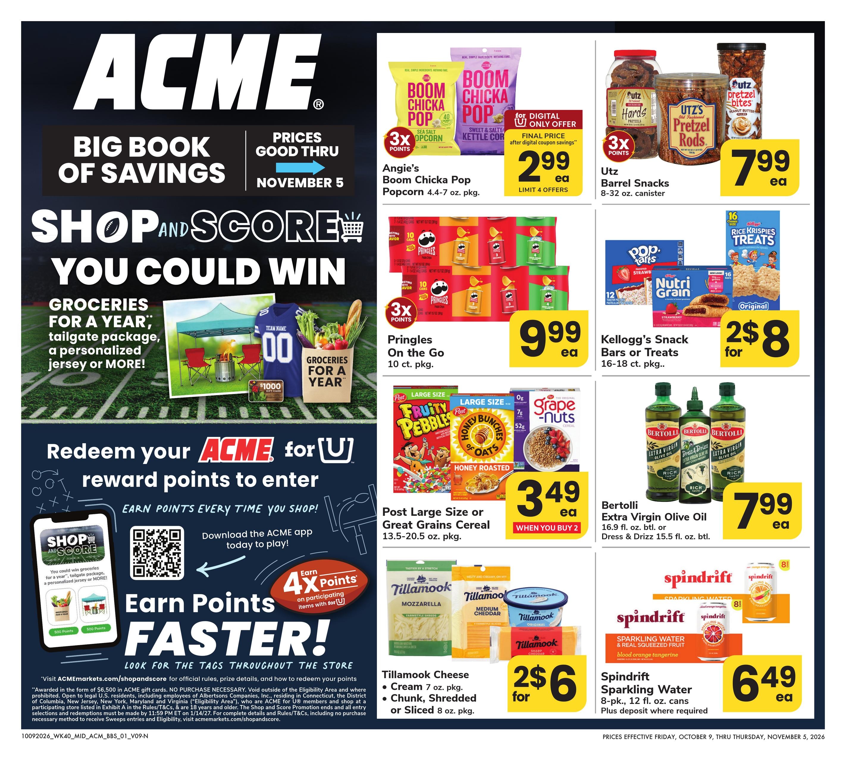 Acme Markets weekly ad page 1