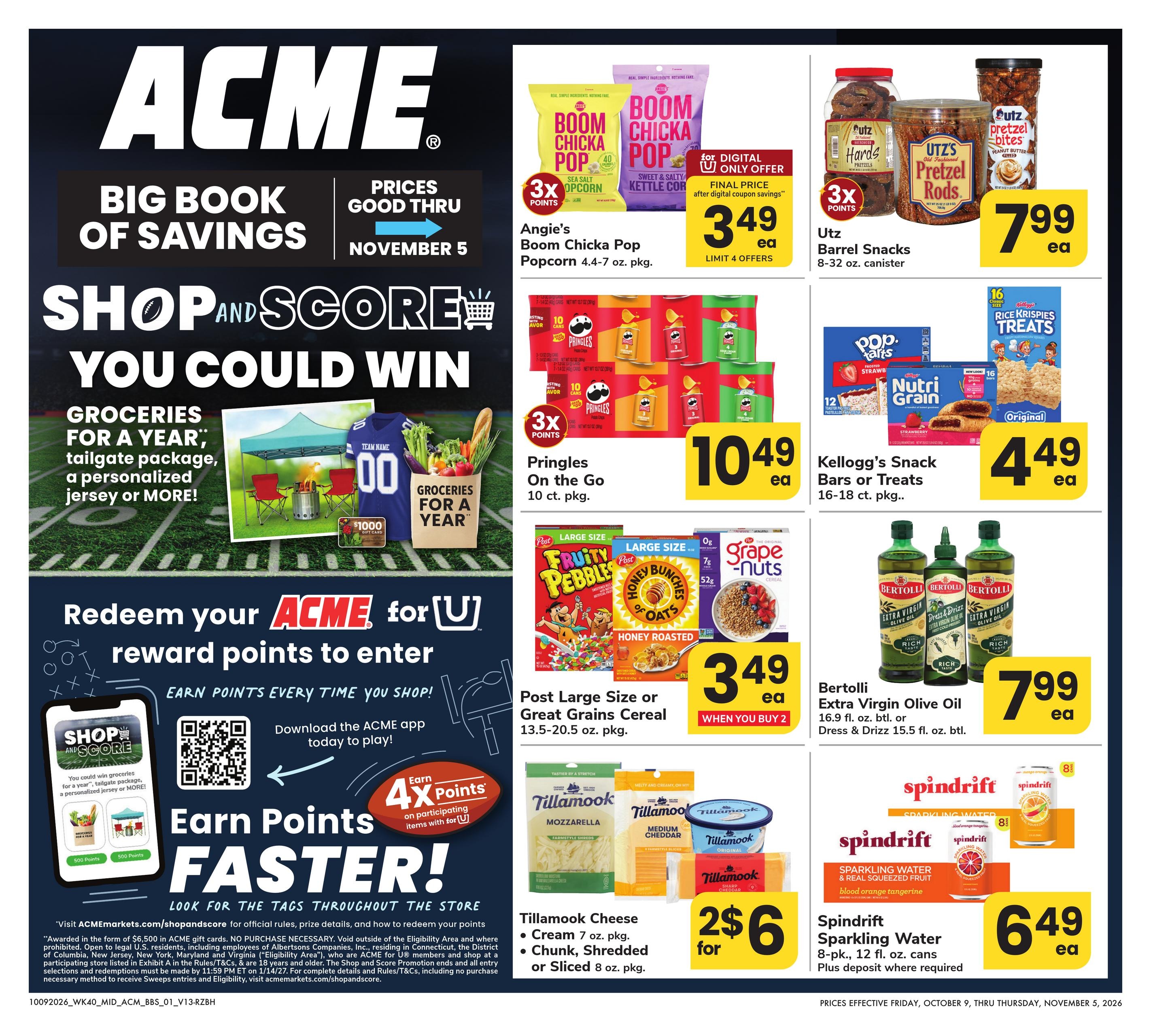 Acme Markets weekly ad page 1