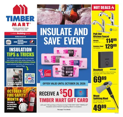 Timber Mart weeklyflyer