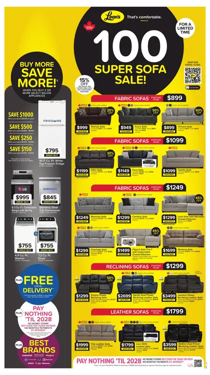 Leon's Super Sofa Sale!