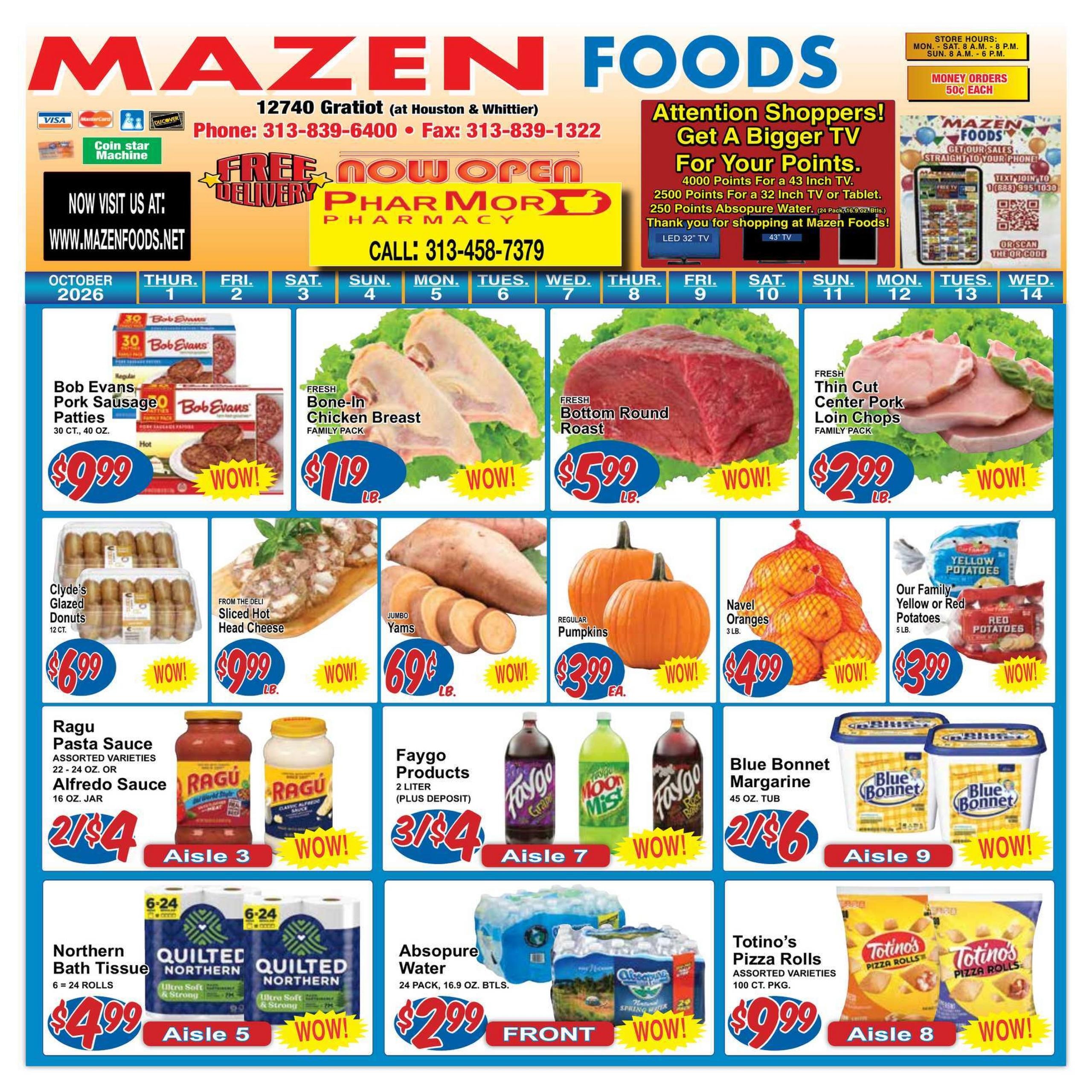 Mazen Foods weekly ad page 1