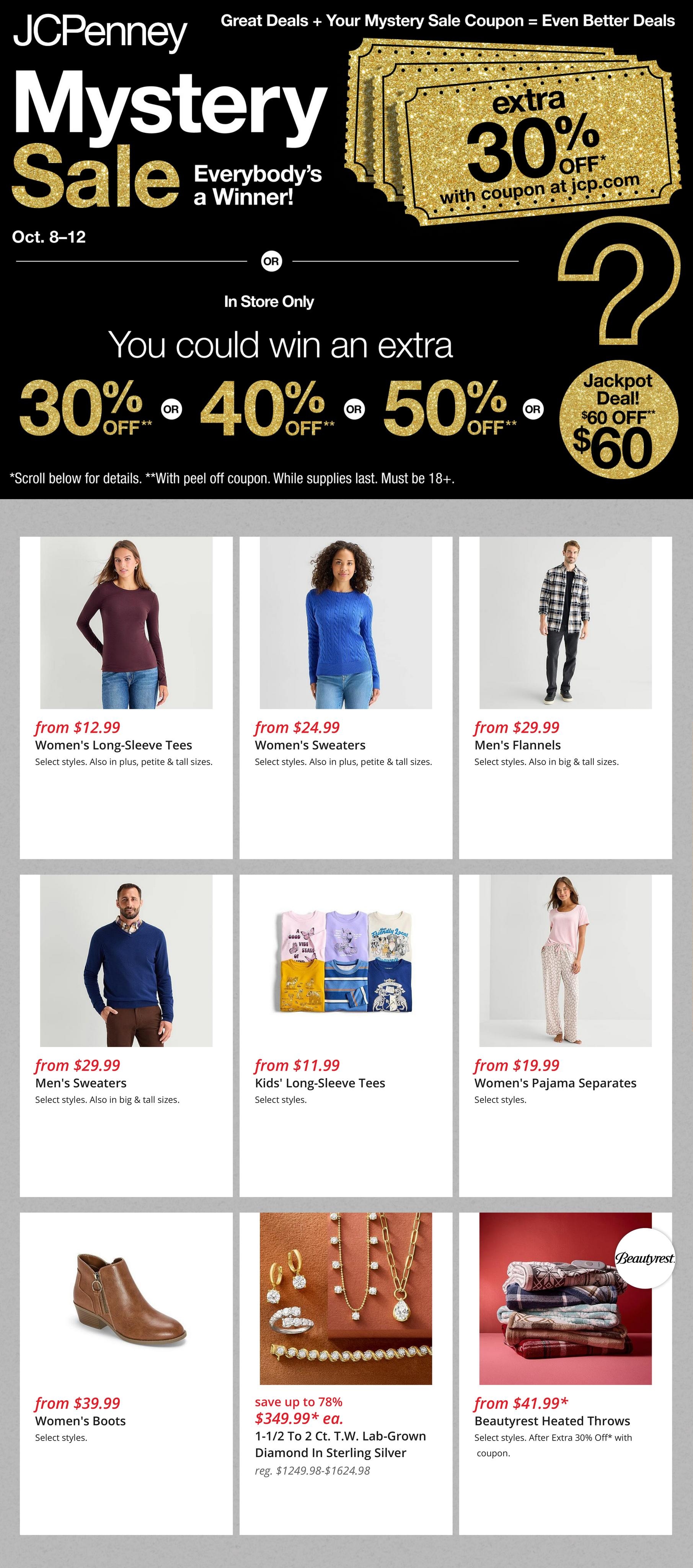 JCPenney weekly ad page 1