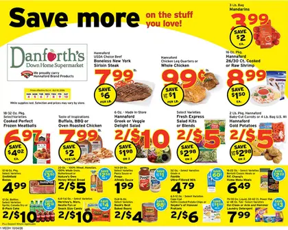 Danforth's Supermarket Indexed Weekly