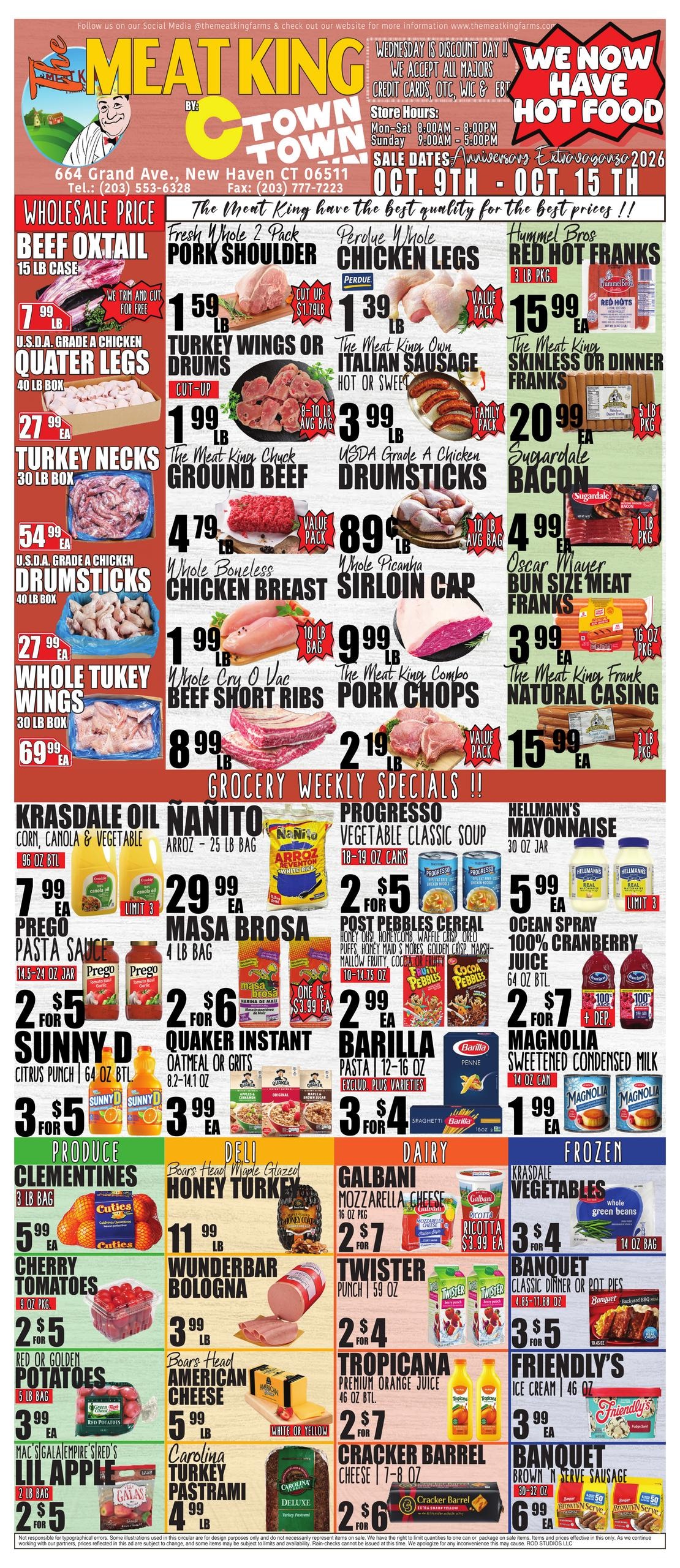 C Town weekly ad page 1