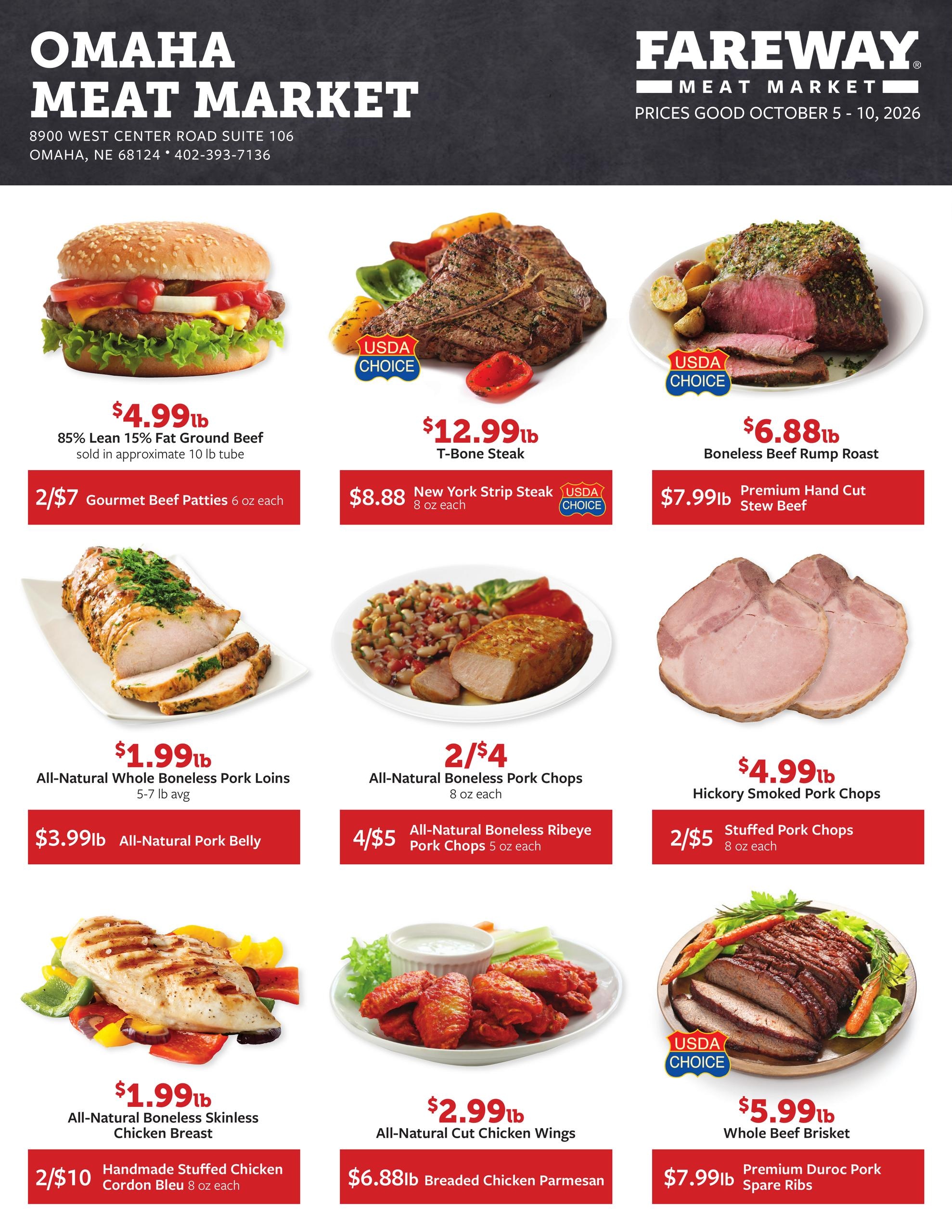 Fareway weekly ad page 1