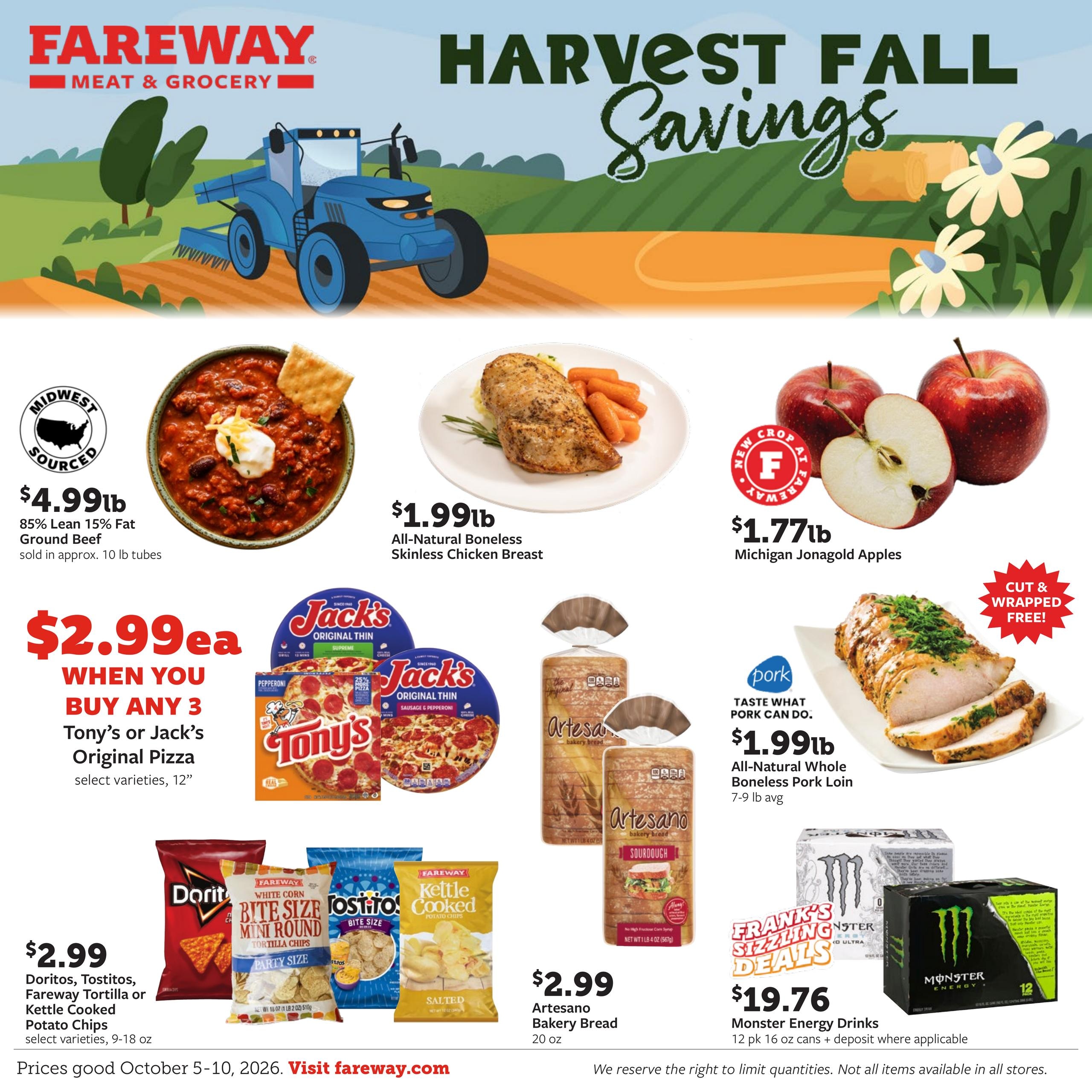 Fareway weekly ad page 1