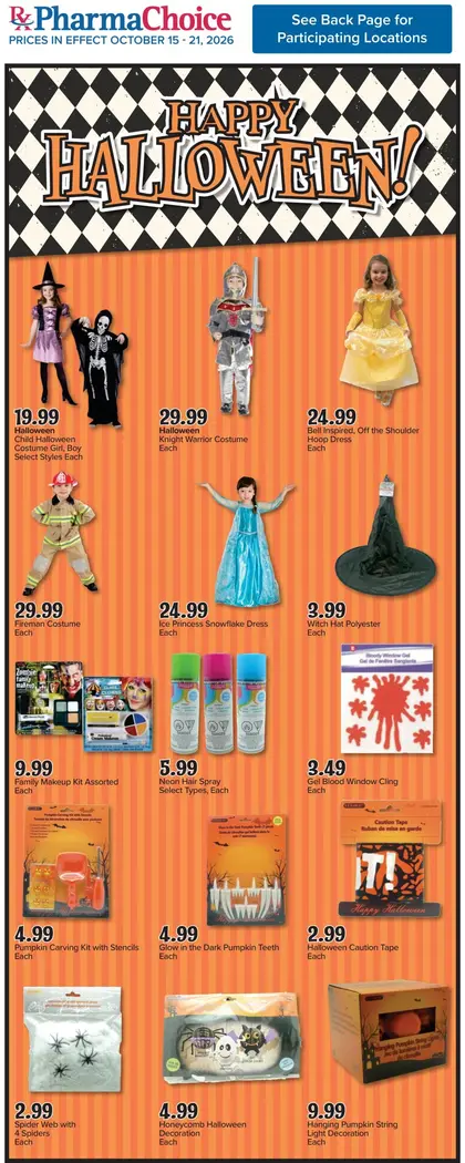 PharmaChoice Halloween