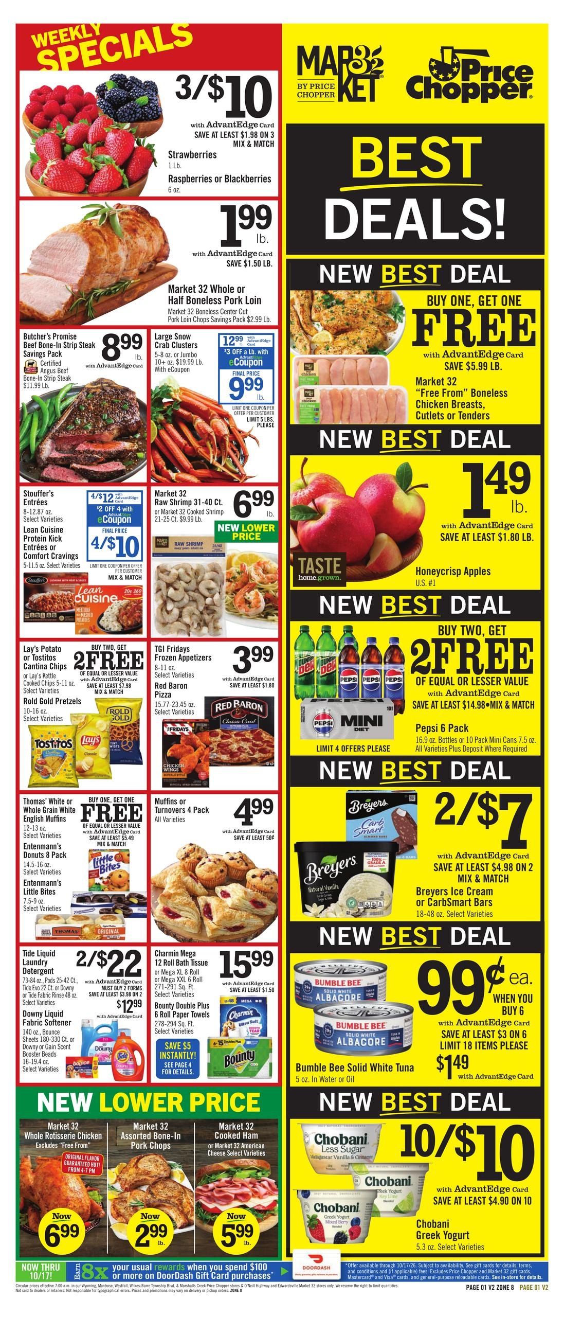 Price Chopper weekly ad page 1