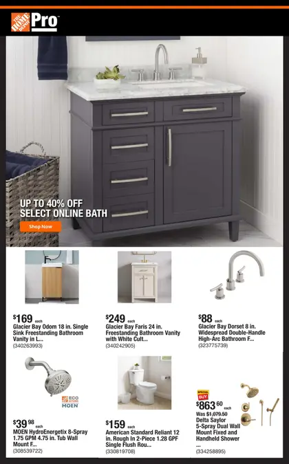 Home Depot Shop Pro Ad