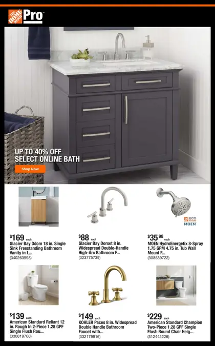 Home Depot Shop Pro Ad