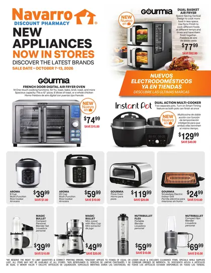 Navarro Discount Pharmacy Weekly Ad