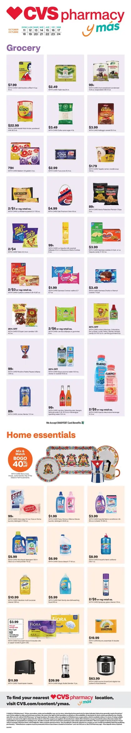 CVS Pharmacy y más
