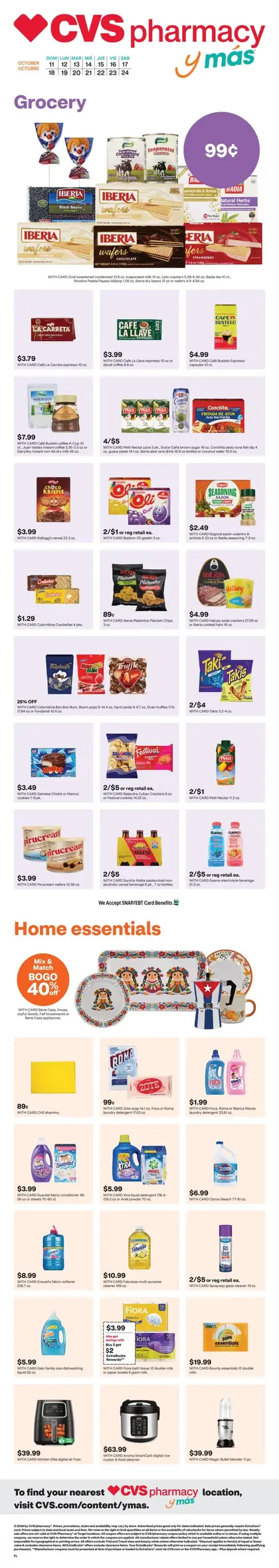 CVS Pharmacy y más
