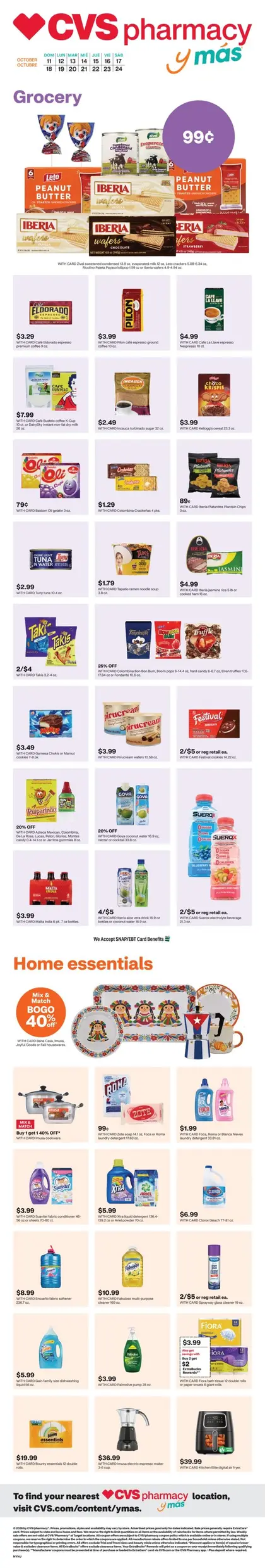CVS Pharmacy y más