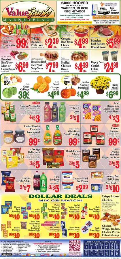 Value Fresh Marketplace Indexed Bi Weekly