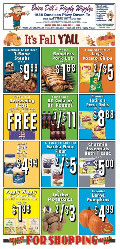 Piggly Wiggly Dover Tn Indexed Weekly