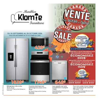 Meubles Klomie Furniture Indexed Monthly