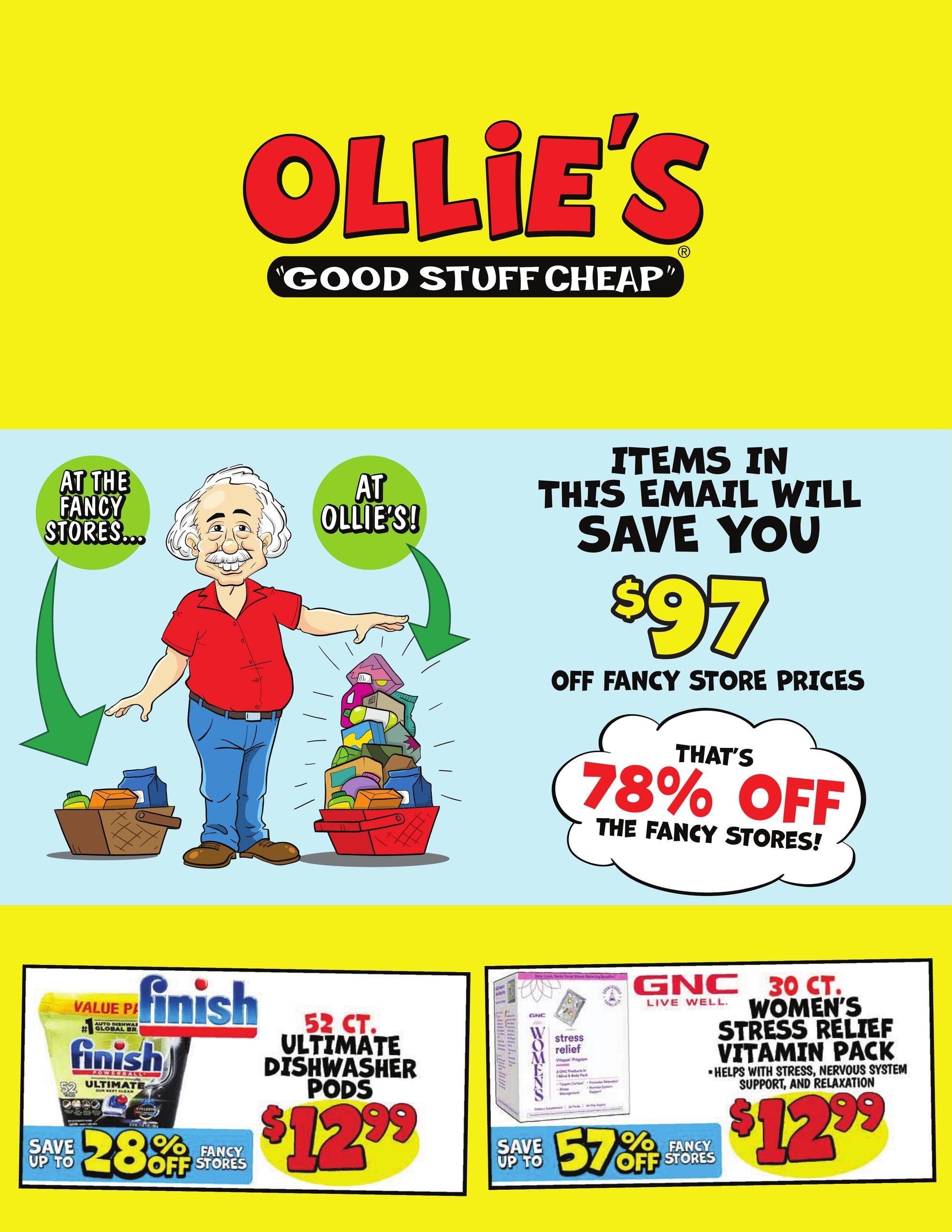 Ollie's Bargain Outlet weekly ad page 1
