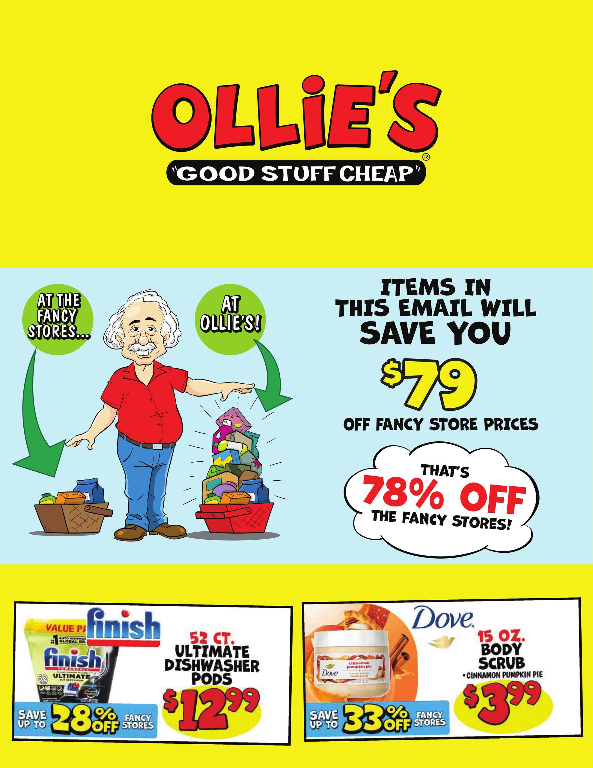Ollie's Bargain Outlet weekly ad page 1