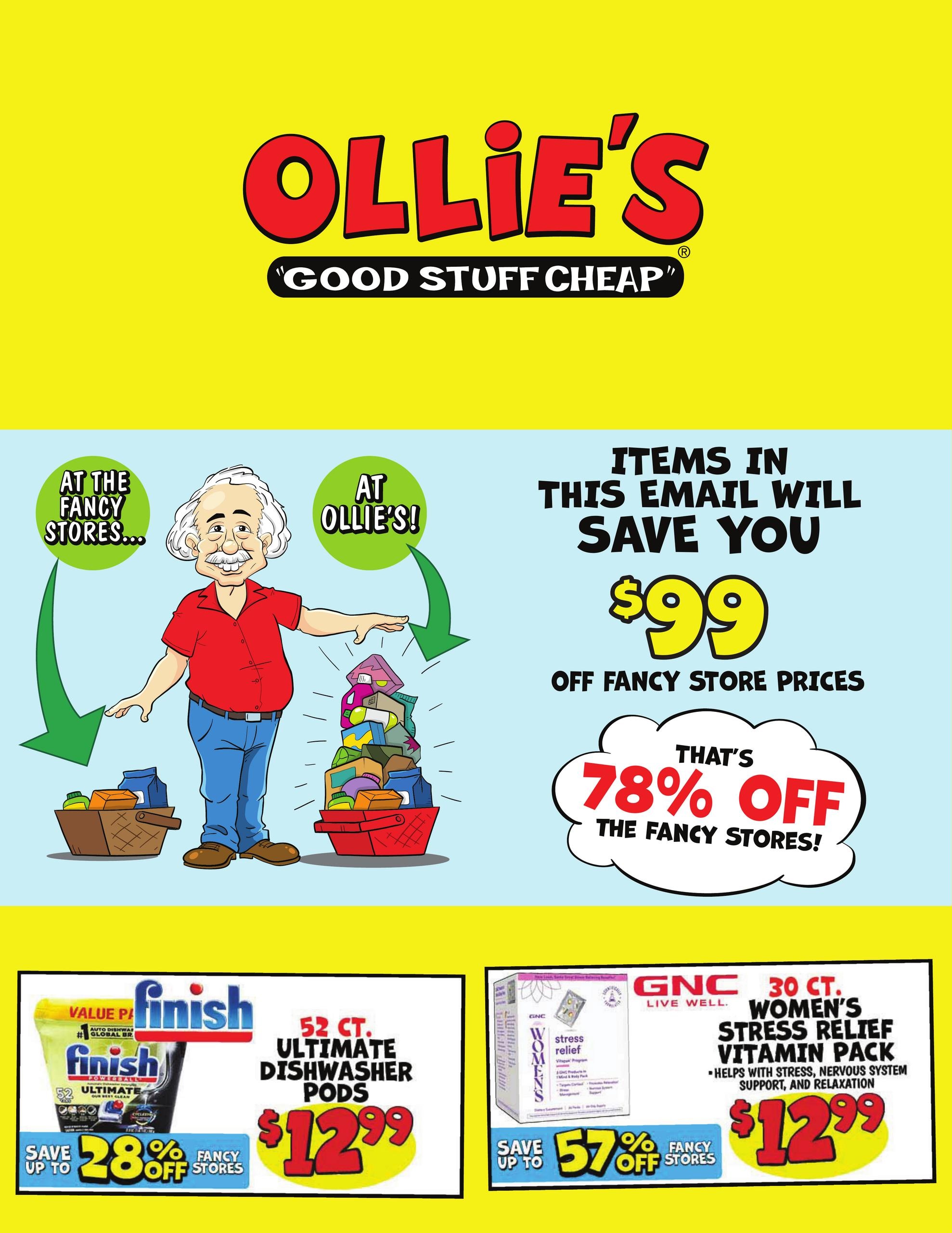 Ollie's Bargain Outlet weekly ad page 1