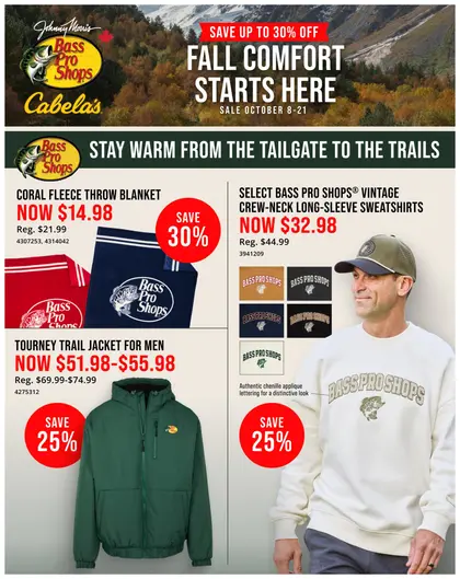 Cabela's & Bass Pro Fall Comfort