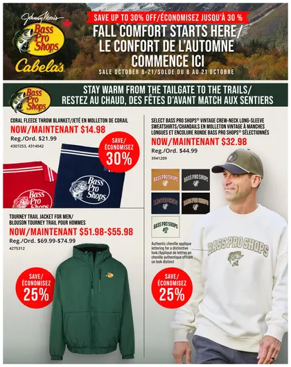 Cabela's & Bass Pro Fall Comfort