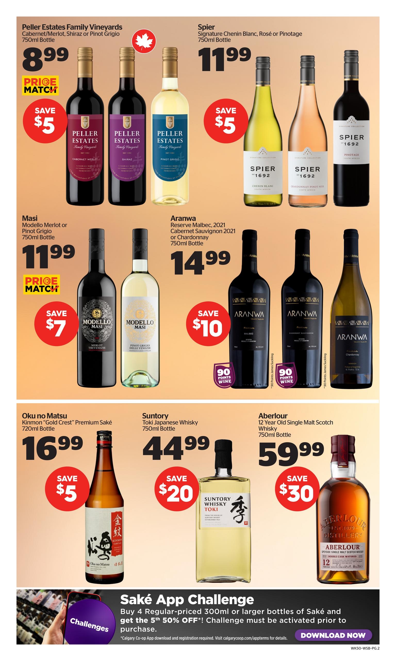 Co-op Wine Spirits Beer Liquor flyer page 2