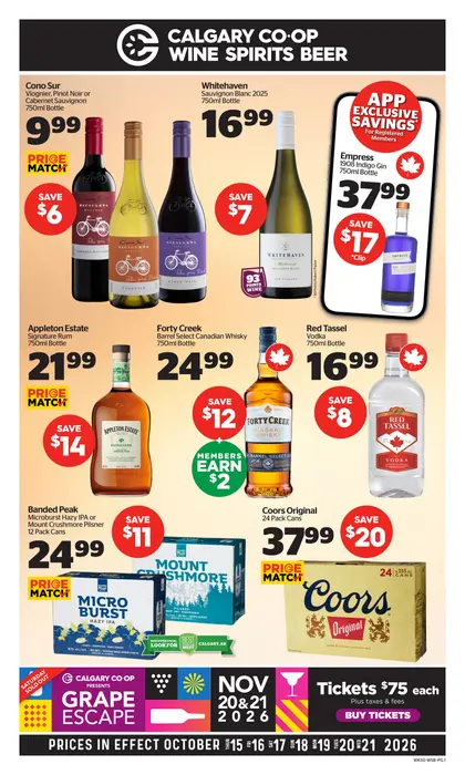 Co-op Wine Spirits Beer Liquor Weekly Flyer