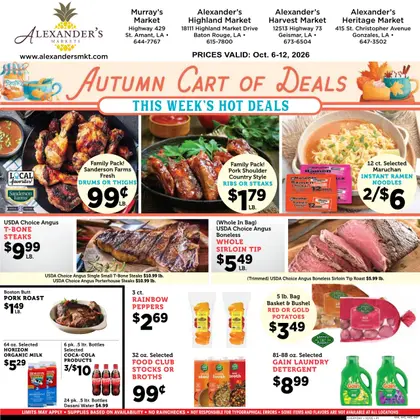 Harvest Supermarket Indexed Weekly