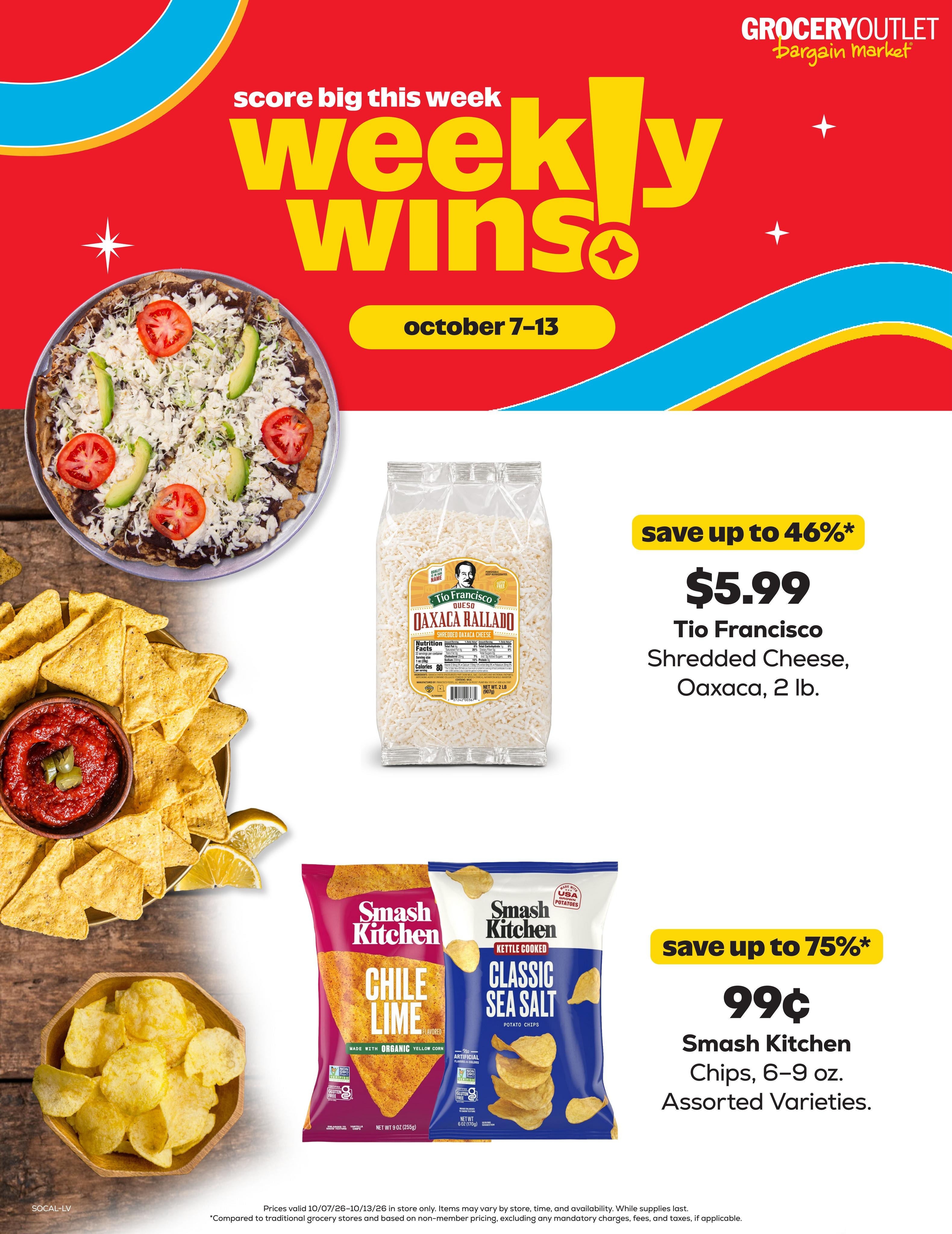 Grocery Outlet weekly ad page 1