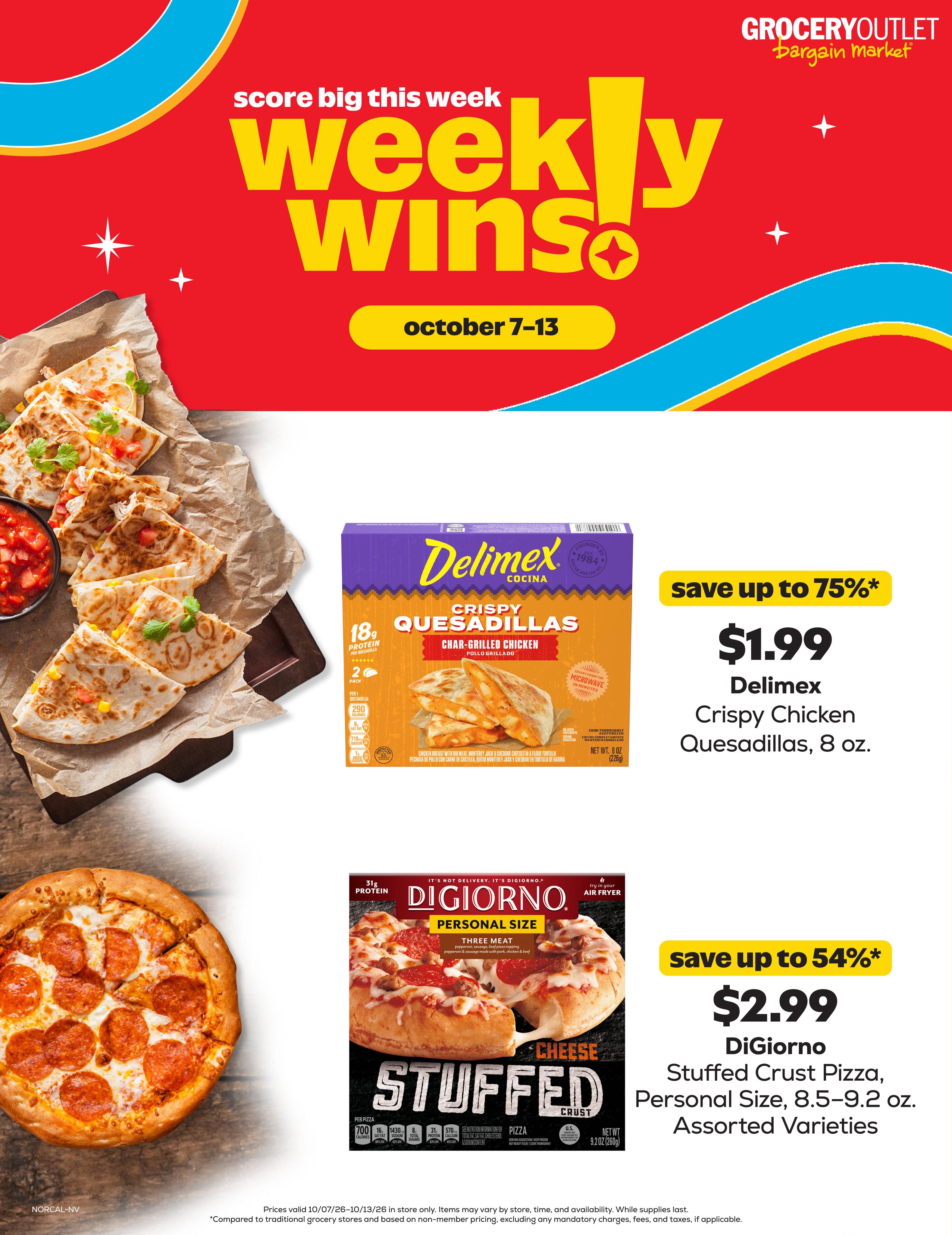 Grocery Outlet weekly ad page 1