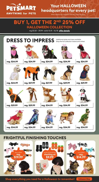 PetSmart Halloween BOGO