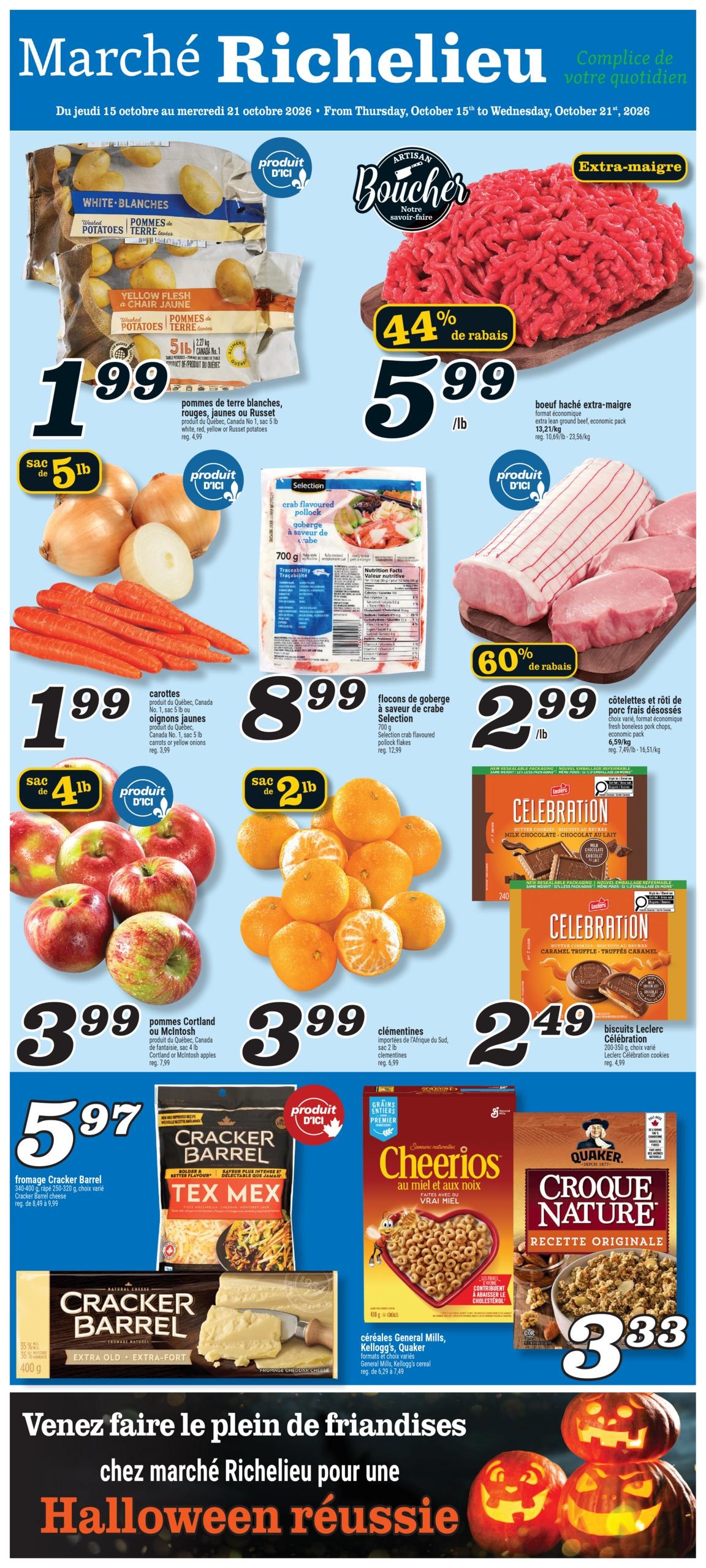 Marché Richelieu flyer page 1
