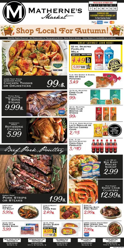 Matherne's Supermarket Weekly
