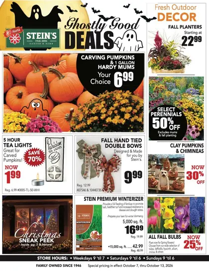 Stein's Garden and Home Indexed Weekly