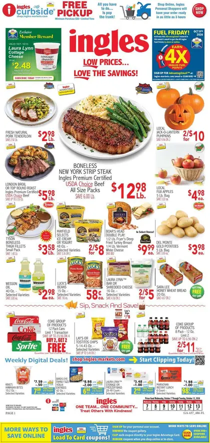Ingles Markets Indexed Weekly