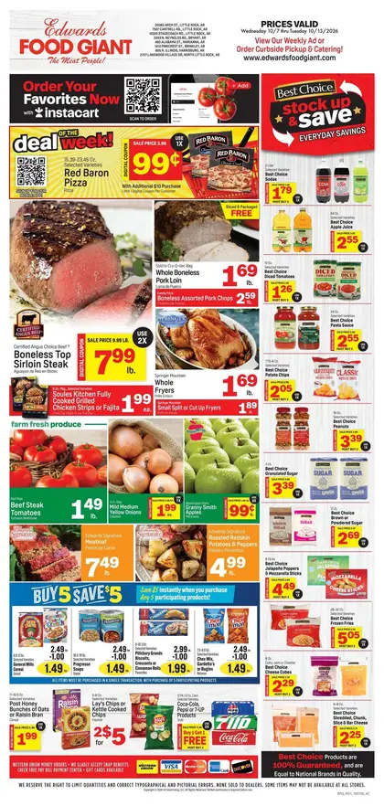 Edwards Food Giant Indexed Weekly