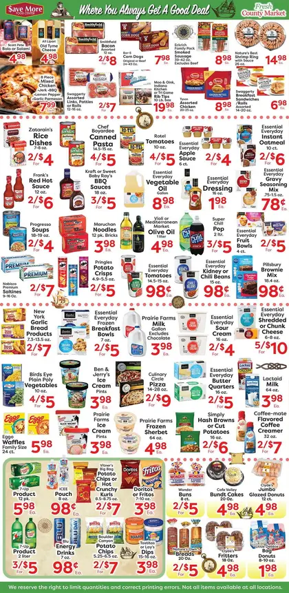 Fresh County Market Indexed Weekly