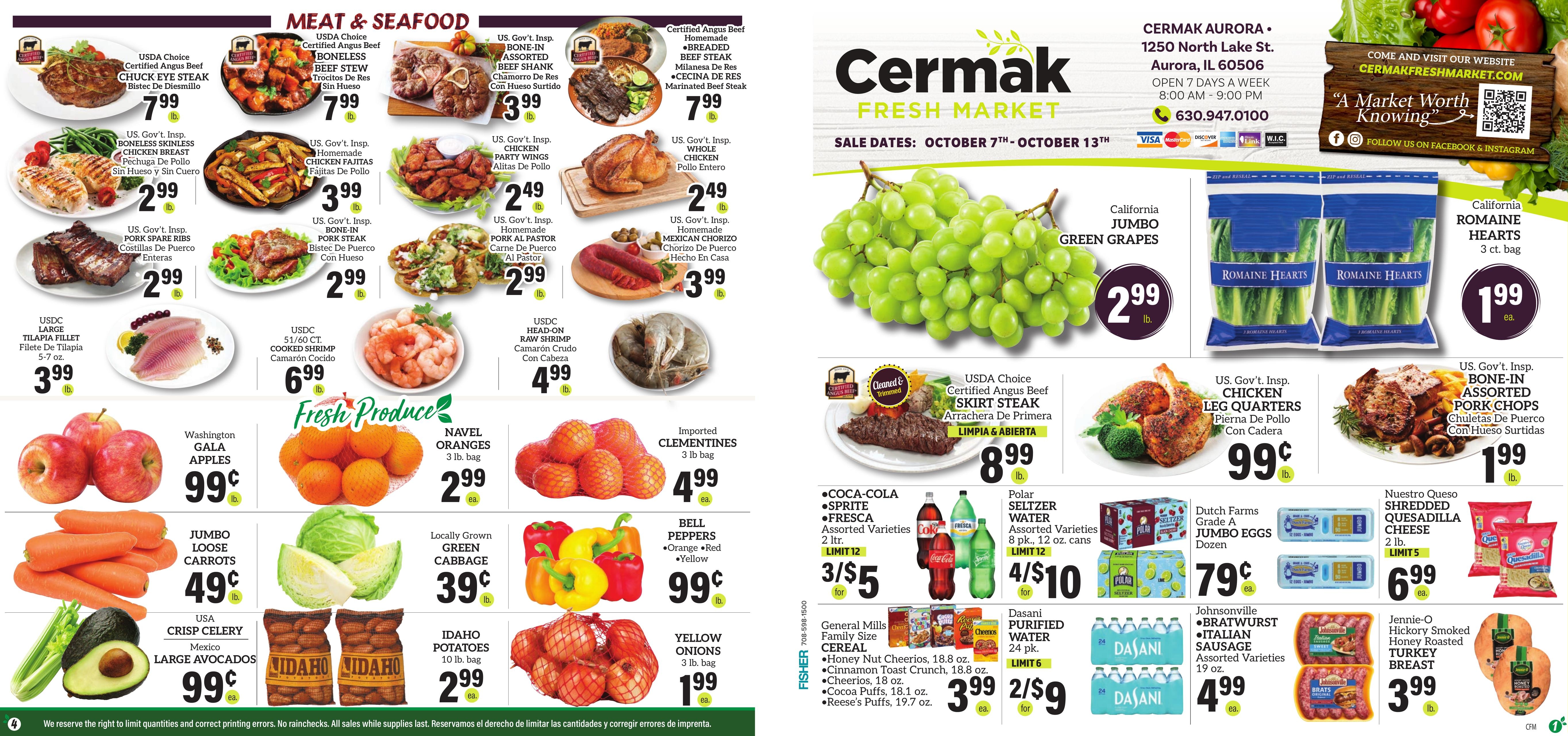 Cermak Fresh Market weekly ad page 1