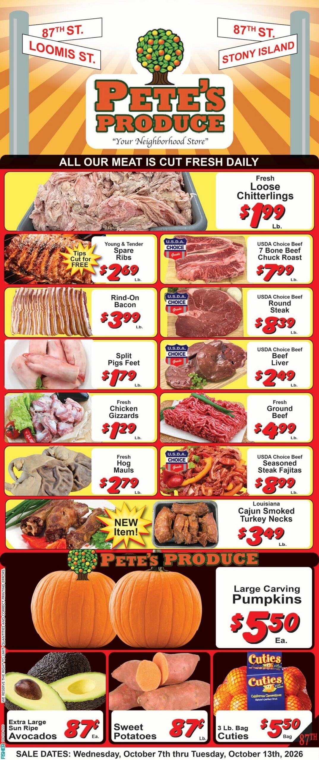 Pete's Produce weekly ad page 1
